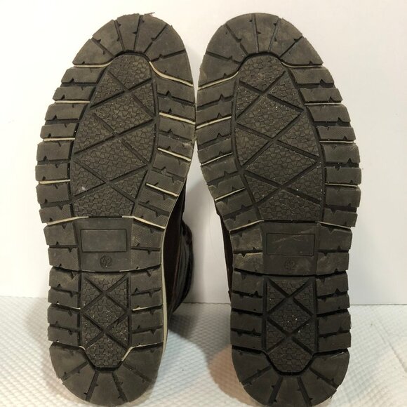 PEGABO Brown Leather Fleece Lined Casual/Work Boots Size 9 (42) - Picture 8 of 14